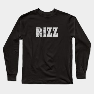 Rizz TShirt Long Sleeve T-Shirt